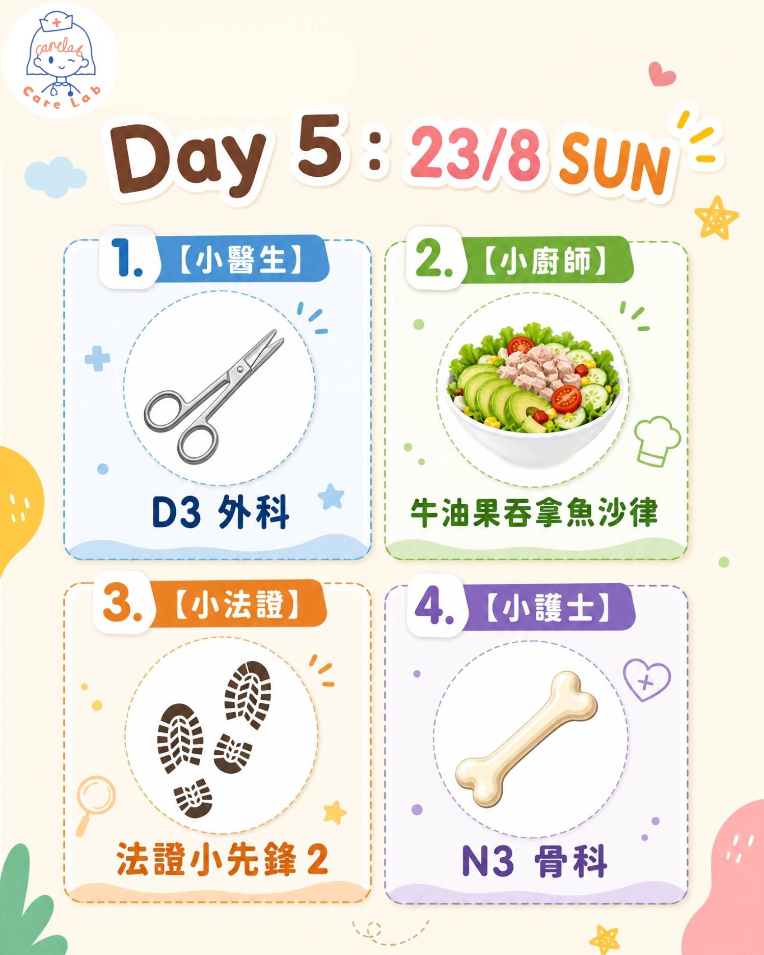 医疗职业体验营 KIDS MEDICAL DAY CAMP