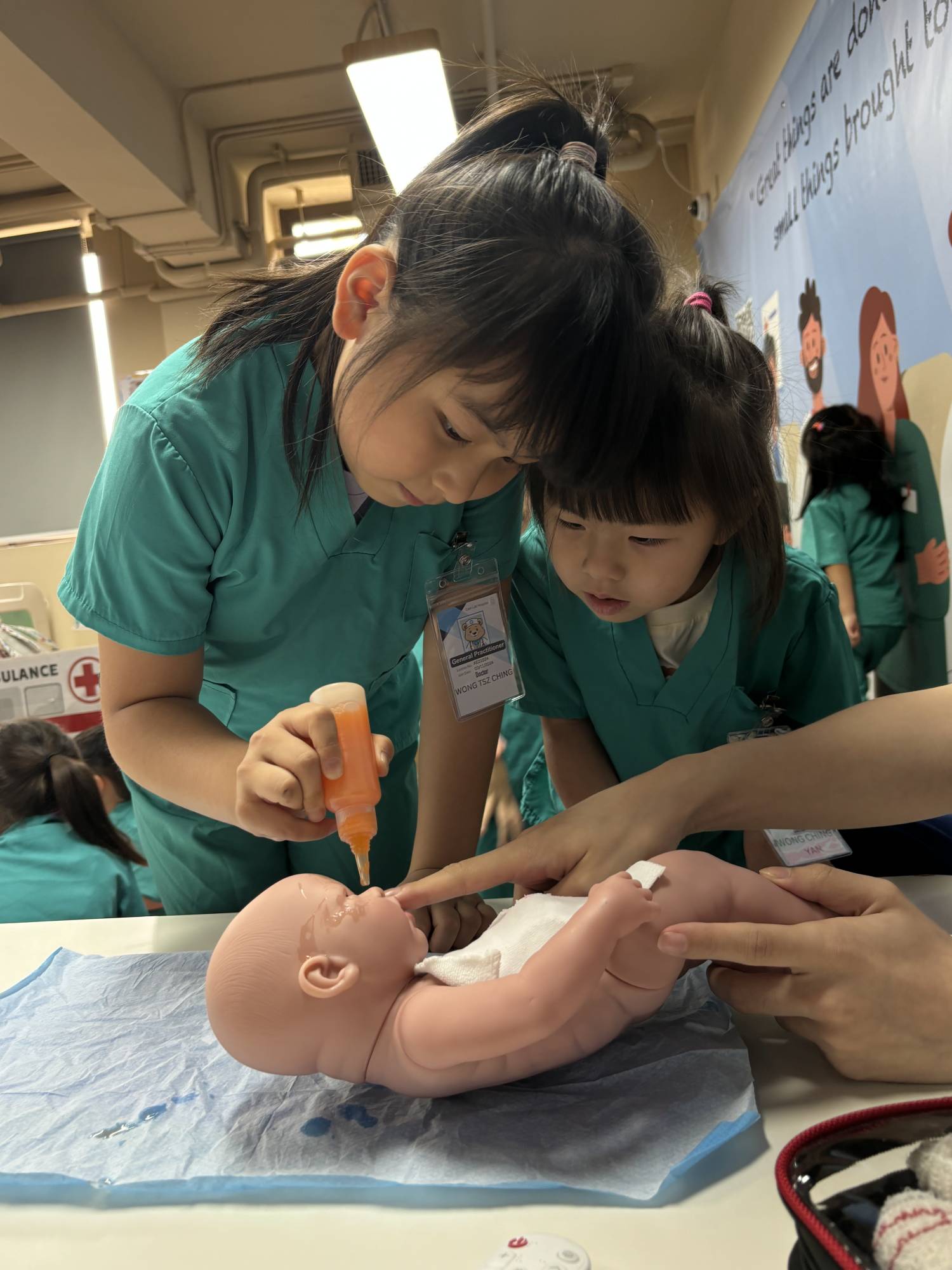 👩🏻‍⚕️AED 1 Accident & Emergency Department  - First Session🧑🏻‍⚕️ (Ages 3-6)