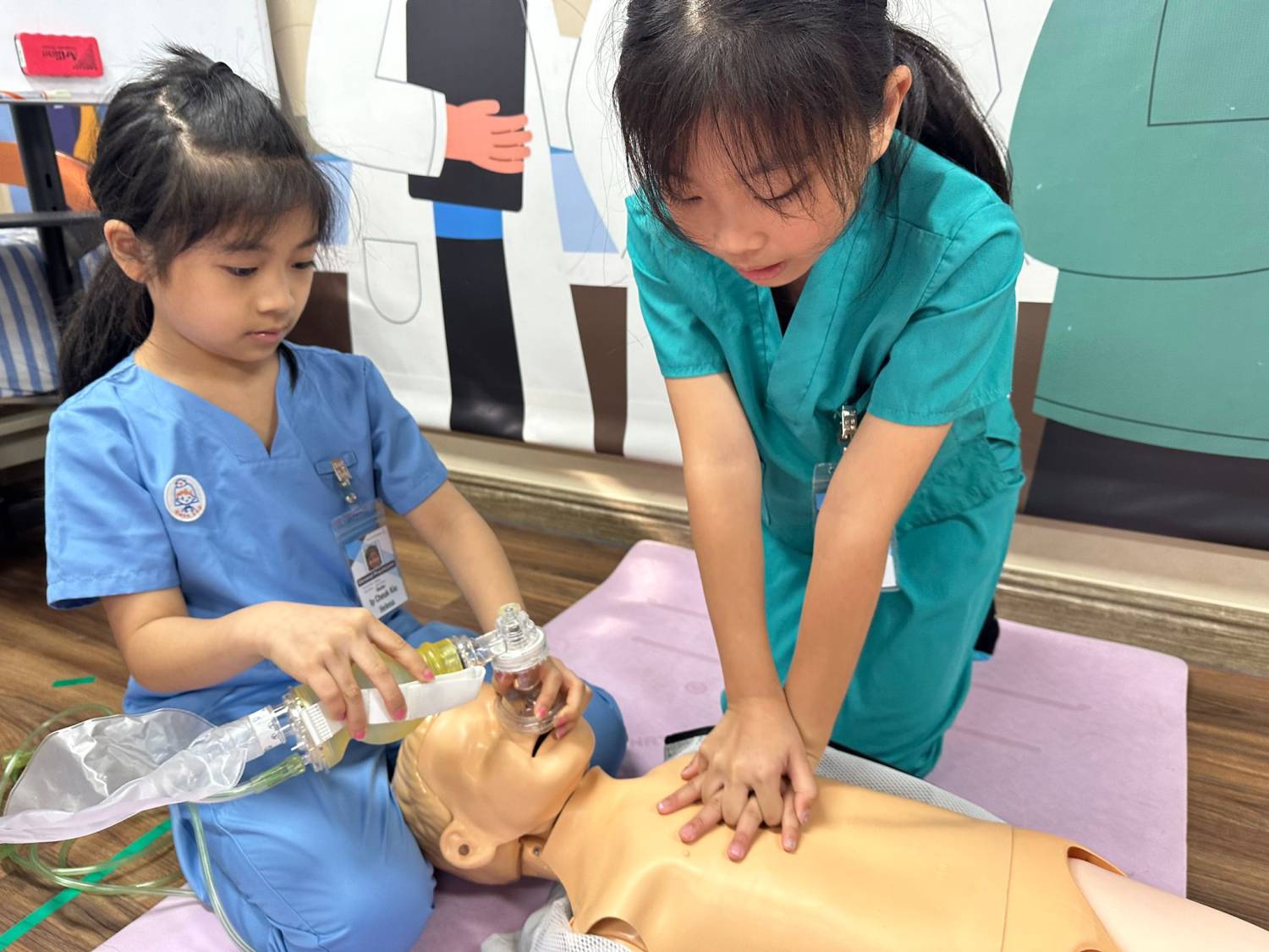 👩🏻‍⚕️AED 1 Accident & Emergency Department  - First Session🧑🏻‍⚕️ (Ages 3-6)